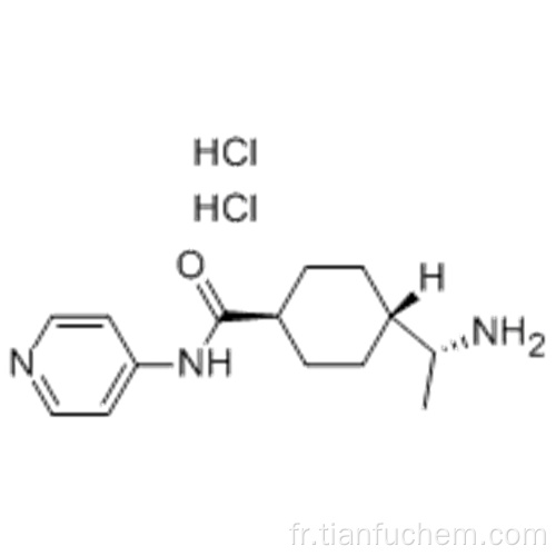 Cyclohexanecarboxamide, 4 - [(1R) -1-aminoéthyl] -N-4-pyridinyle-, trans- CAS 146986-50-7